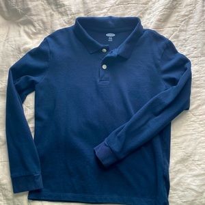 Old Navy boys long sleeve polo